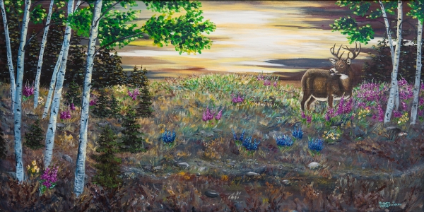 Morning Gilds the skies by Marilyn L. Lindemann
