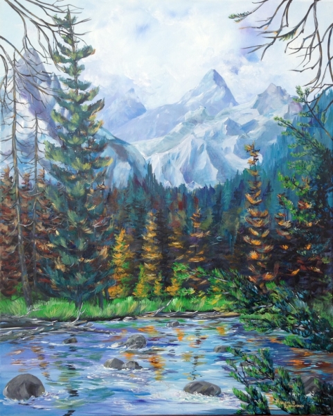 Alpine Tranquility by Marilyn L. Lindemann