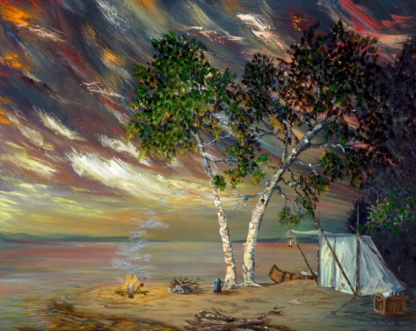 Portage Series: Patchwork Bay by Marilyn L. Lindemann
